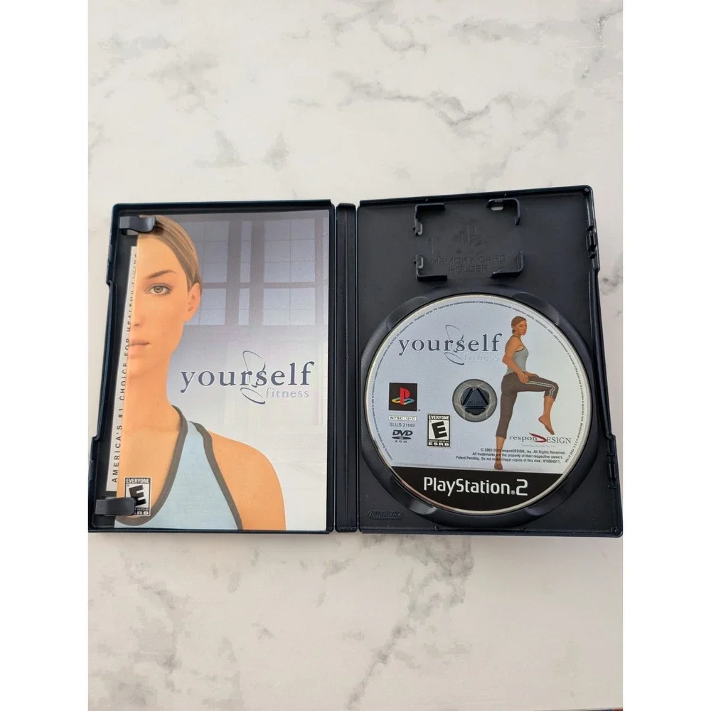 Yourself Fitness Playstation 2 Ps2 Game Complete CIB